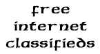 Free Internet Classifieds